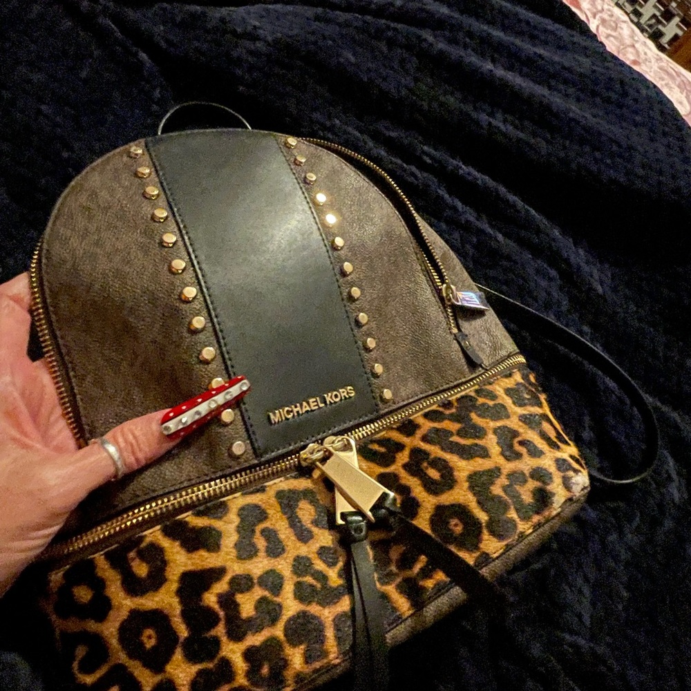 Michael Kors backpack excellent condition only used once purchased at Macy’s